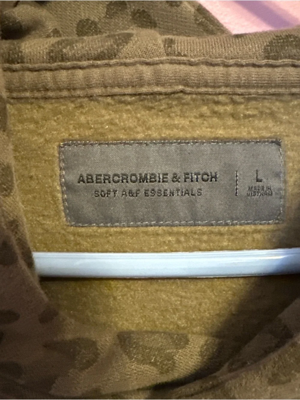 Abercrombie & Fitch Leopard Pattern Hoodie - Picture 2 of 3